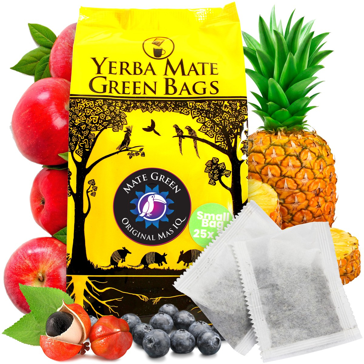 Yerba Mate Mate Green Cocido the bag 25 x 3 g Yerba mate \ Yerba Mate