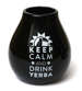 Ceramic Cup Luka Black Logo 350ml