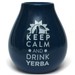 Ceramic Cup Luka Dark Blue Logo 350ml