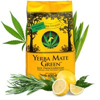 Yerba Mate Green Original Hemp Flour  & Pinaaple, Sage,  Lemon Peel   400g
