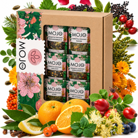 Zestaw w pudełku Exclusive Mate Green Frutas 200 g+ Bombilla Liza + Matero Hoja Green