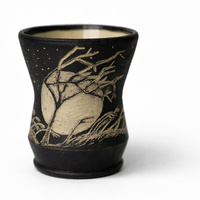 Matero do yerba mate Cuia Tulup Blanca wersja 1 ~ 300 ml