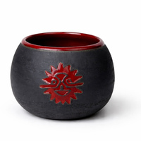 Matero ceramiczne toczone na kole "Skrzyp Polny" ok. 220 - 250 ml