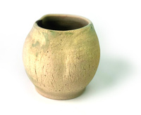 Matero ceramiczne do yerba mate toczone na kole ~320 ml