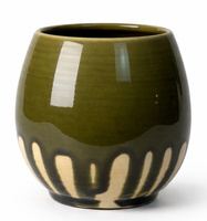 Matero ceramiczne toczone na kole ok. 350 - 430 ml