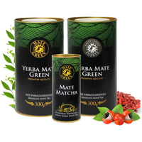 Yerba Mate Green Despalada 400g ! No dust No bitterness Great taste 95% leaves !