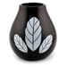 Ceramic Cup Luka Hoja Black 350ml