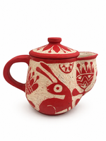 Ceramiczny zestaw do przygotowania herbaty Matcha - Miseczka i Podstawka pod Chasen