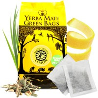 Yerba Mate LA MERCED mandarynkowo - pomarańczowe. 1 saszetka x 3g - Wyprzedaż