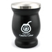 TermoMate Double Wall Heat Insulation black z logo 230 ml