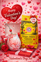 Zestaw w pudełku ŚWIĄTECZNYM z Yerba Mate Frutas 400g + Hoja Red