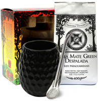 Zestaw w pudełku Exclusive Mate Green Enjoy Cola + Bombilla Liza + Matero Peru