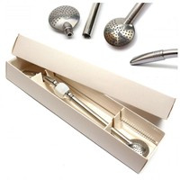 Bombilla BOLA BLANCA WHITE ze szczoteczką w pudełku