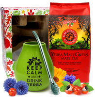 Zestaw w pudełku Exclusive Mate Green Enjoy Cola + Bombilla Liza + Matero Peru