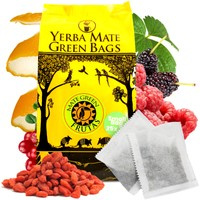 Yerba Mate LA MERCED mandarynkowo - pomarańczowe. 1 saszetka x 3g - Wyprzedaż