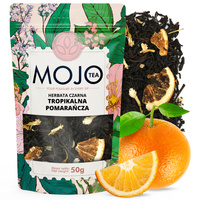 Herbata Czarna Mojo Tea Tropikalna Pomarańcza