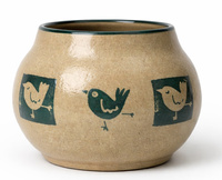 Matero ceramiczne toczone na kole ok. 350 - 430 ml