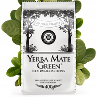 Yerba Mate Grüner Despalada 400g! Kein Staub Keine Bitterkeit 95% Blätter!