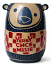 Kamionkowe ZĘBATE matero ~300 ml (toczone na kole garncarskim)