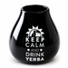 Ceramic Cup Luka Black Logo 350ml