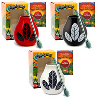 Set of 3 x Un Poco El Pajaro in a box (Hoja Black, Hoja Red, Hoja Green)