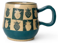 Matero ceramiczne toczone na kole ok. 350 - 430 ml