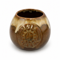 Matero ceramiczne toczone na kole ok. 350 - 430 ml