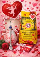 Zestaw w pudełku ŚWIĄTECZNYM z Yerba Mate Frutas 400g + Hoja Red