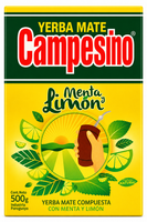 Yerba Mate Campesino Menta Limon 500g from paraguay, peppermint and lemon aromas