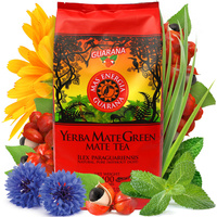 Yerba Mate Green Mas Energia Guarana low amount of dust & bitterness, mild taste