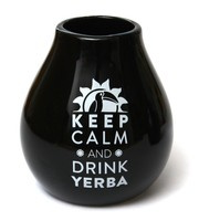 Ceramic Cup Luka Black Logo 350ml