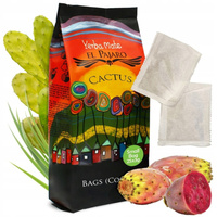 Yerba Mate El Pajaro Cocido Cactus - w saszetkach 25 x 3g