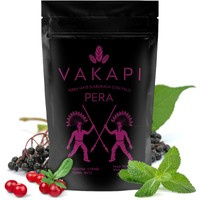 Yerba Mate Vakapi Pera 500g  Pear and Forest fruits elaborada con palo