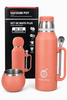 Termos Largoinox Black 1l z logo