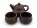 Ceramiczny zestaw do przygotowania herbaty Matcha - Miseczka i Podstawka pod Chasen
