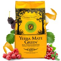 Mate Green FRUTAS 400 grams FRESH Yerba Mate + FRUITS!