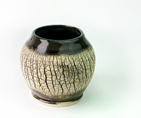 Matero ceramiczne do yerba mate toczone na kole ~320 ml