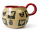 Matero ceramiczne toczone na kole ok. 350 - 430 ml