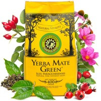 Yerba Mate GREEN SILUETA 400g ABSCHLEPPEN BRASILIANISCHE BLÄTTER !