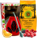 Zestaw w pudełku ŚWIĄTECZNYM z Yerba Mate Frutas 400g + Hoja Red