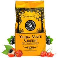 Yerba Mate Green FUERTE g Guarana Catuaba Ginkgo Biloba Goji-Beeren