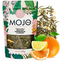 HERBATA SENCHA SOCZYSTE POMARAŃCZE I CYTRYNY PYCHA