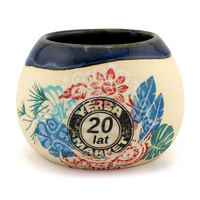 Matero ceramiczne toczone na kole ok. 350 - 430 ml