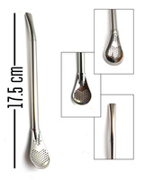 Bombilla Mercedes Stainless, profiled 19 cm
