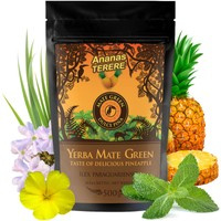 Yerba Mate Green Ananas Terere Dulce Pina Ananasowa 500g